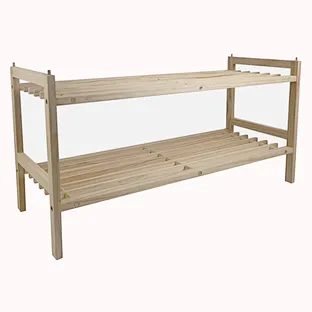 Tier-2 Pine wood shoe rack
